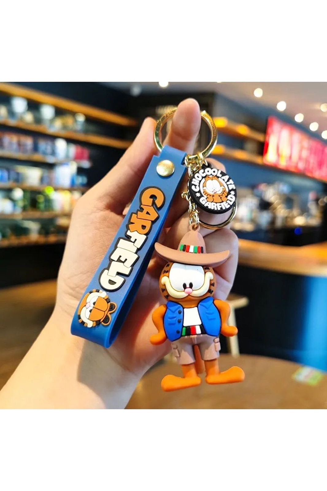 Garfield Keychain