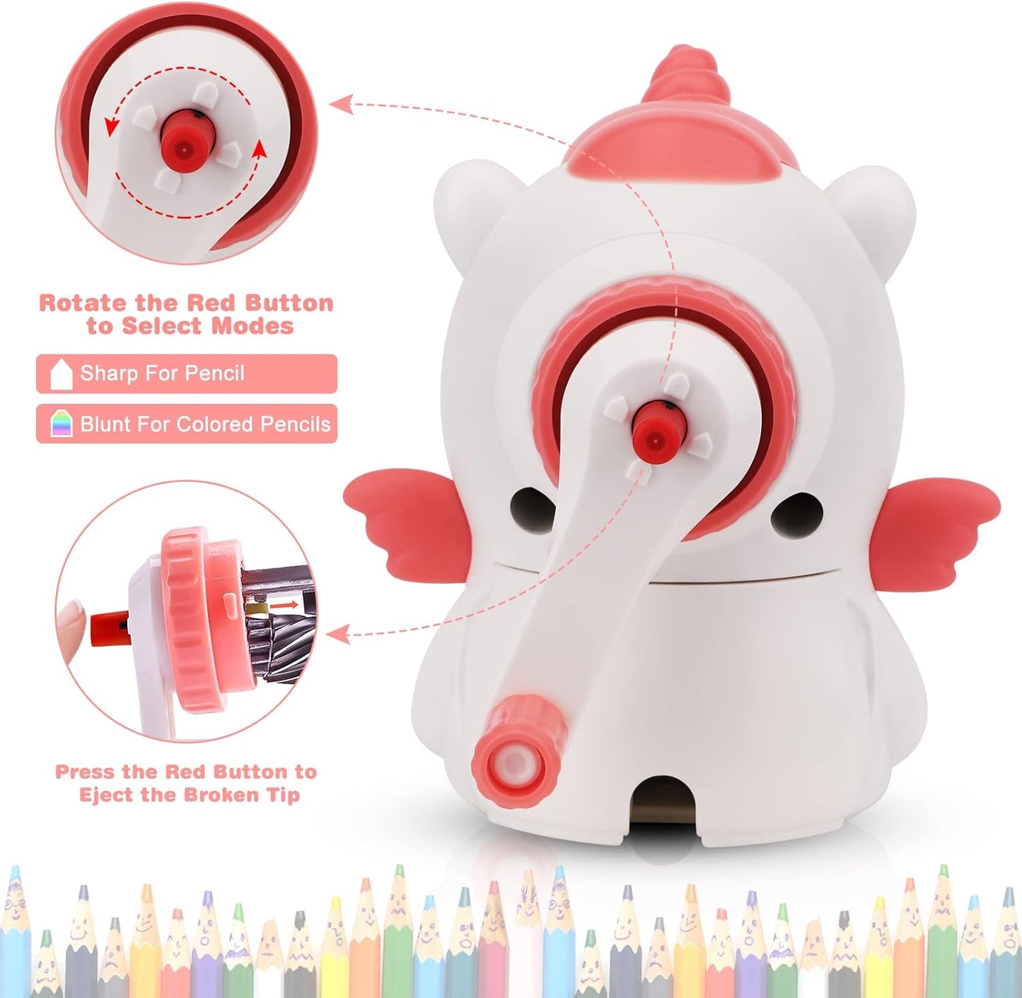 Mechanical Unicorn Sharpener