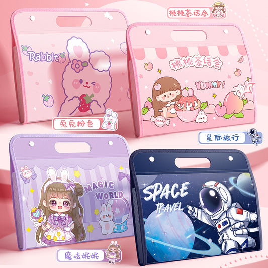 Kawaii Large Capacity File Folder