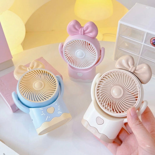 Bow Mini Hand Fan