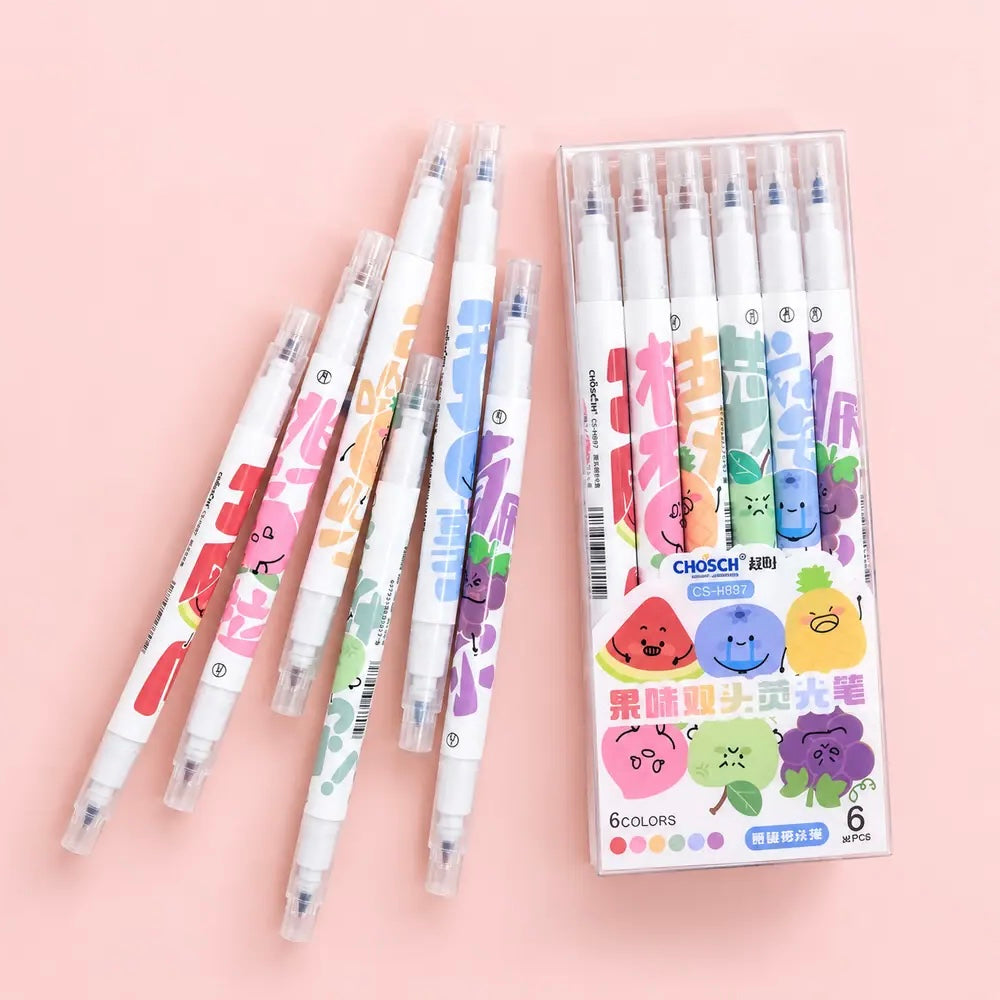 Kawaii Fruity Dual Tip Highlighter