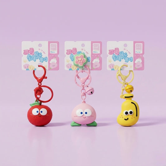 Kawaii Fruit Keychain