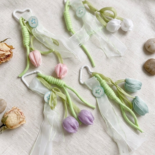 Tulip Bag Charm