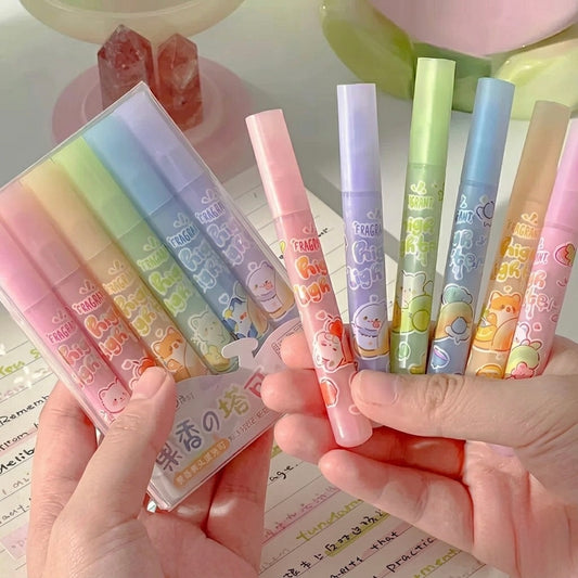 Fruit scented highlighter