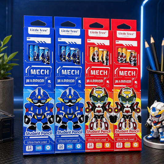 Mech Warrior Pencil Set