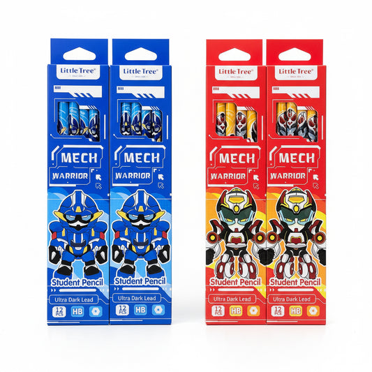 Mech Warrior Pencil Set