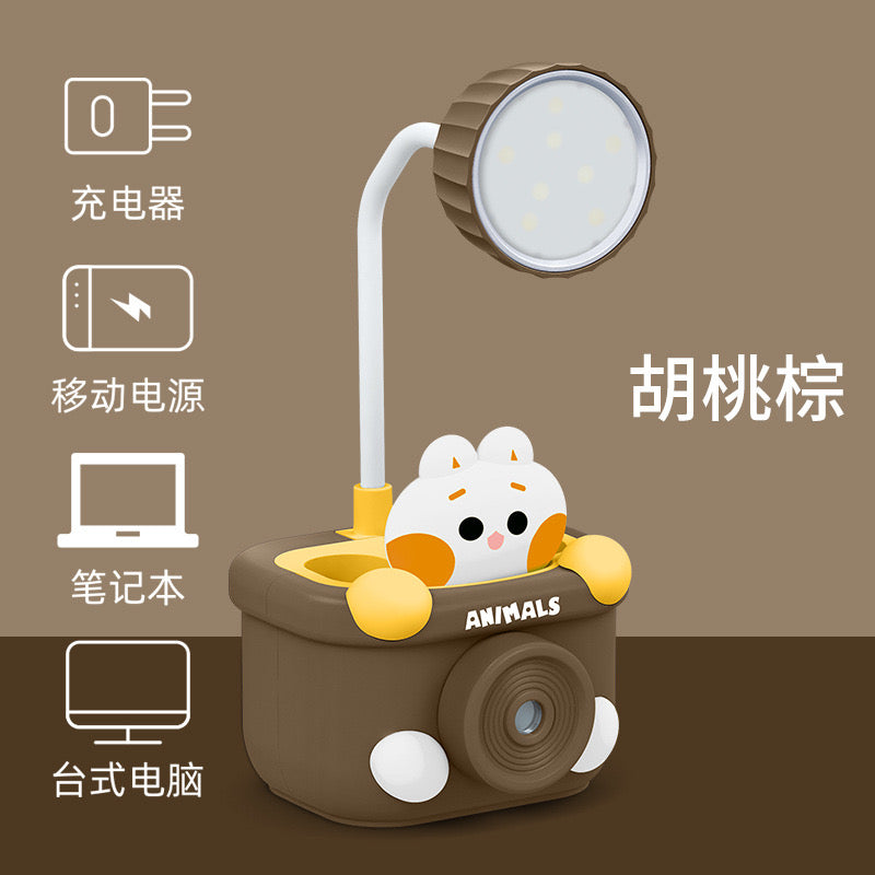 Kawaii Bunny In Camera Lamp