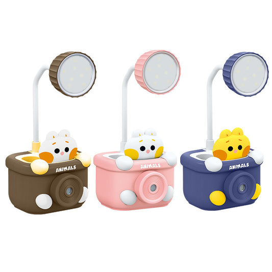 Kawaii Bunny In Camera Lamp