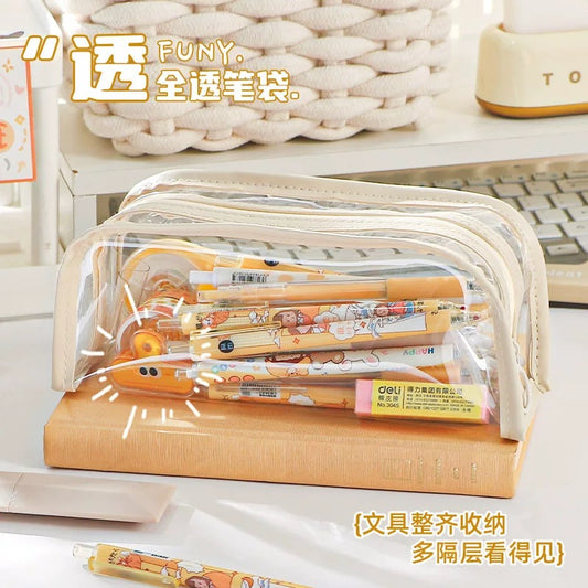 Transparent Pencil Case
