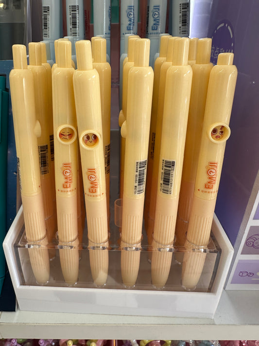 Emoji Black Ink Pen