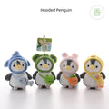 Hooded Penguin Plush Keychain
