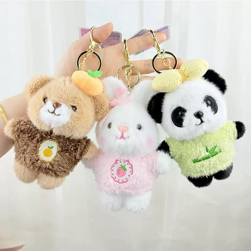 Plush Doll Keychain
