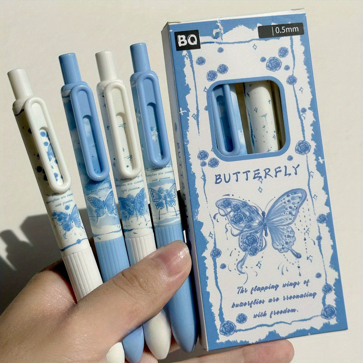 Butterfly Gel Pen Set