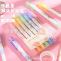 Happy Life Dual-Tip Highlighter