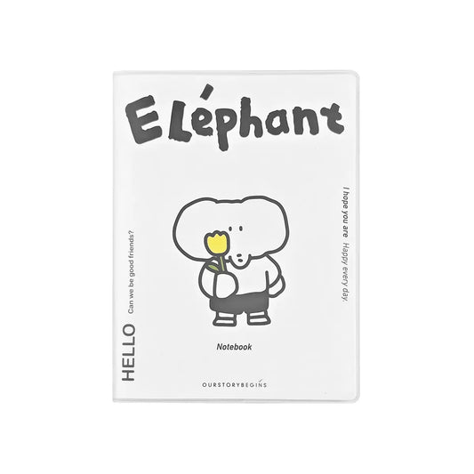 Kawaii Elephant Notebook