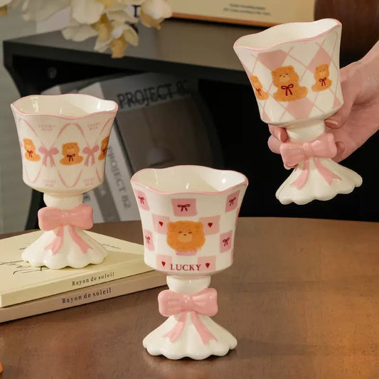 Bow Ceramic Cup