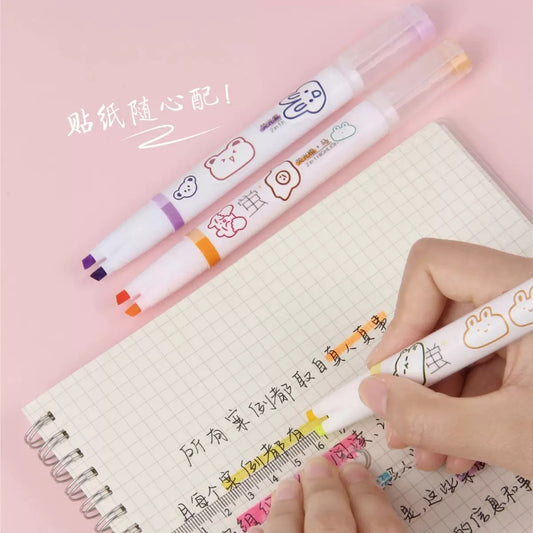 Premium Macaron Color Highlighter