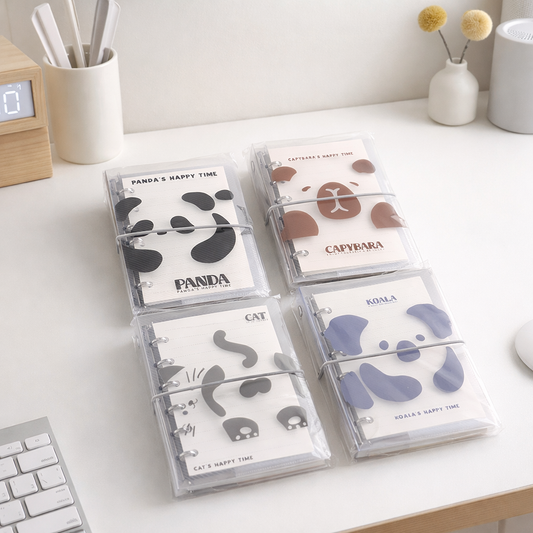 Cute Animal Binder Notebook