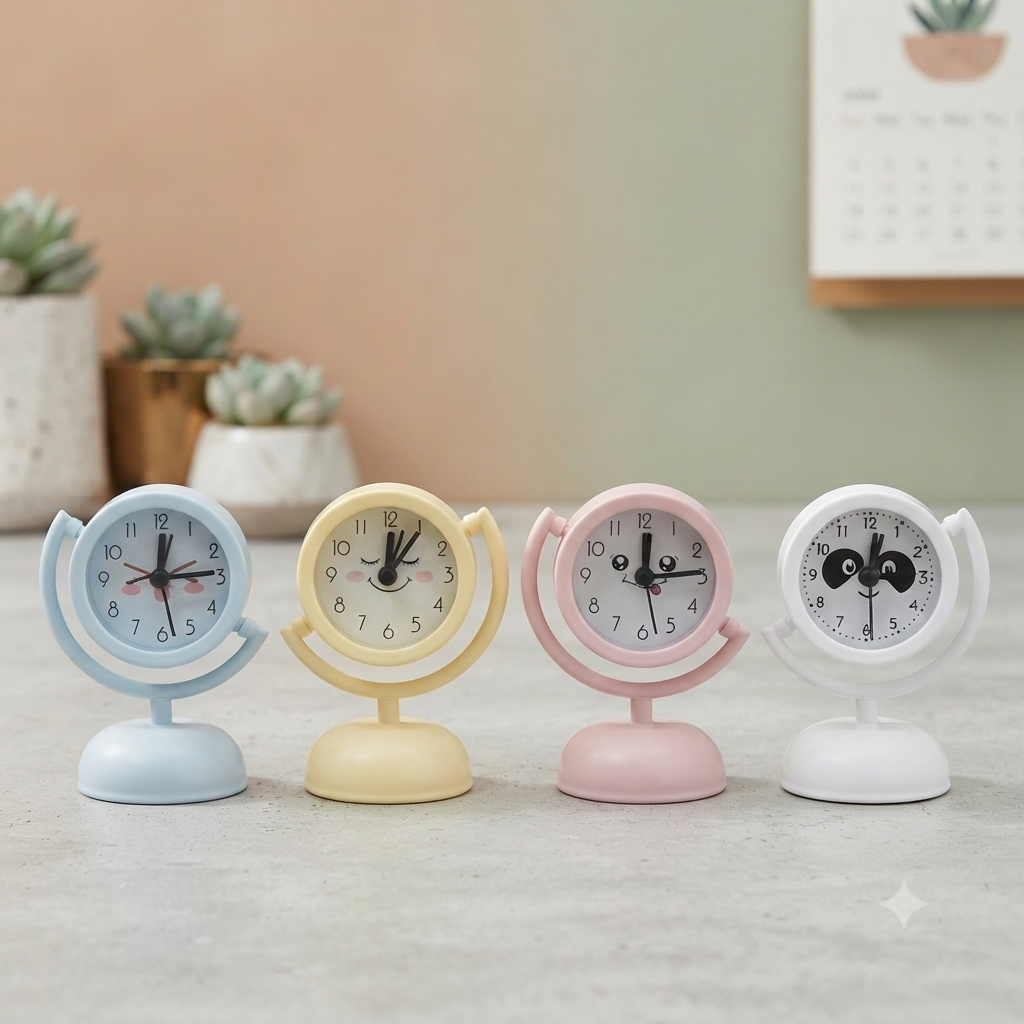 Kawaii Mini Alarm Clock