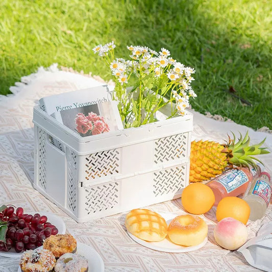 Kawaii Mini Crate Basket