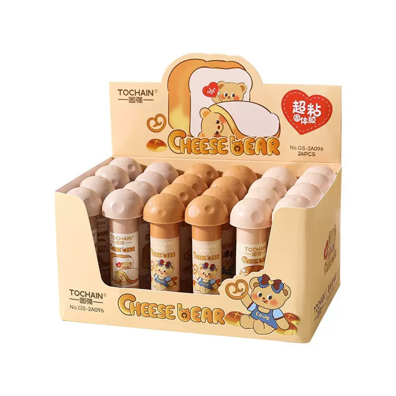 Cheese Bear Glue Stick