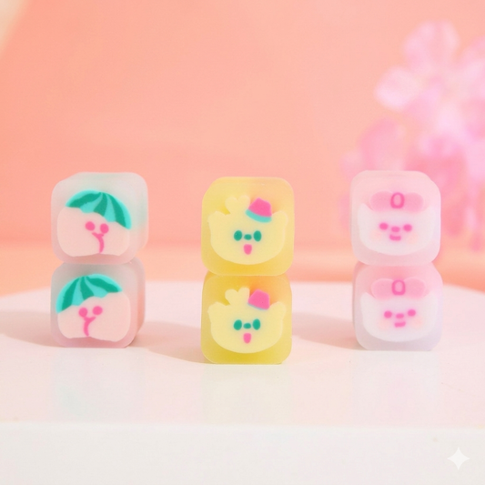 Kawaii Eraser Box