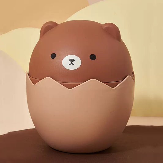Bear Desk Dust Bin