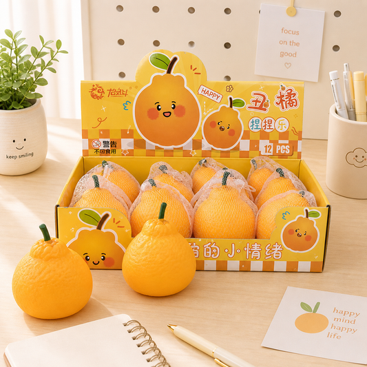 Orange Squishy Toy