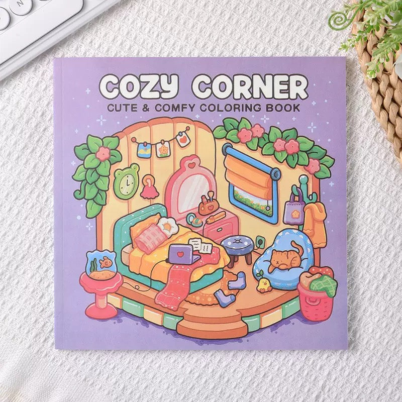 Cozy Corner Coloring Book