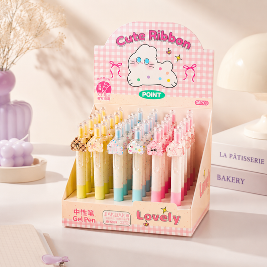 Cute Bow Erasable Gel Pen