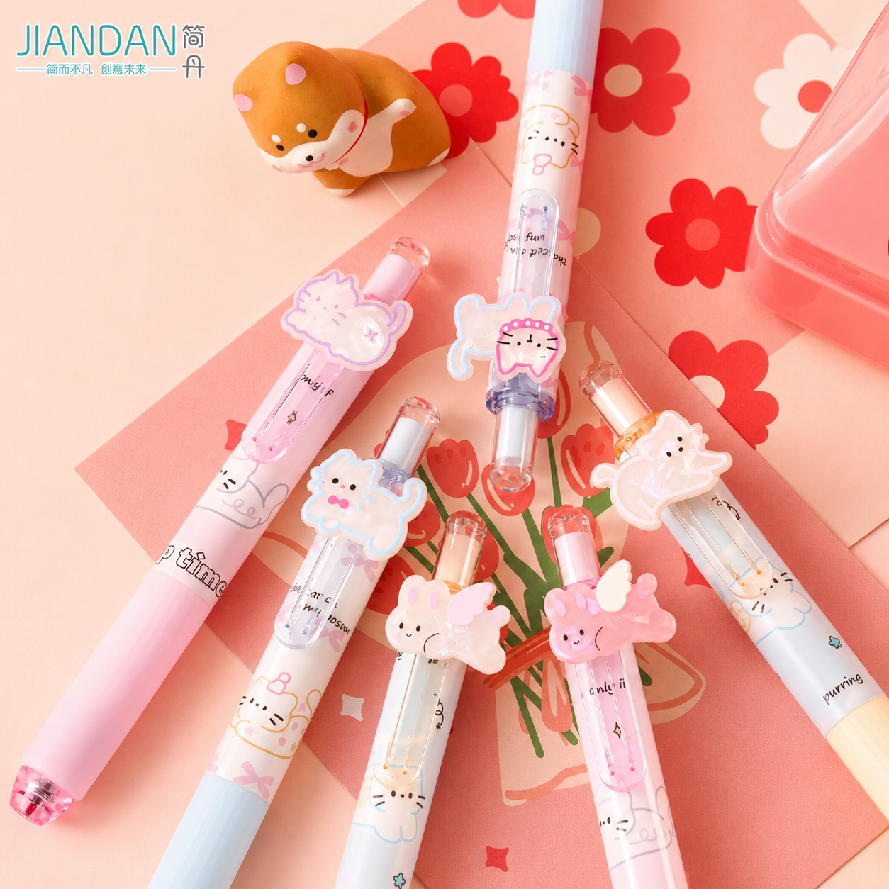 Kawaii Kitty Erasable Gel pen