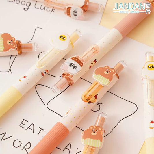 Cheese Friends Erasable Gel Pen
