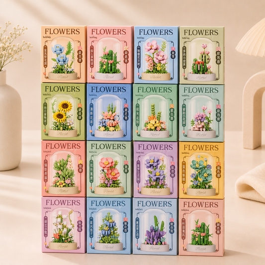 Flower Lego Set