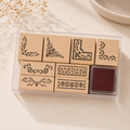 Elegant Wooden Stamp