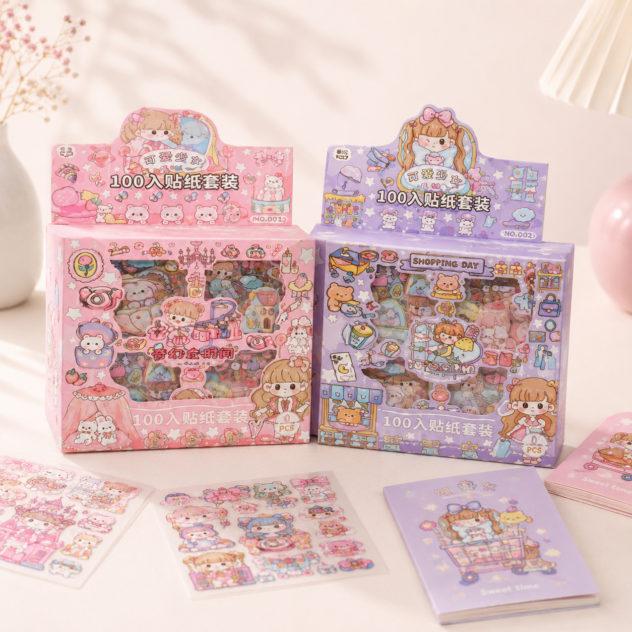 Kawaii Sticker Box