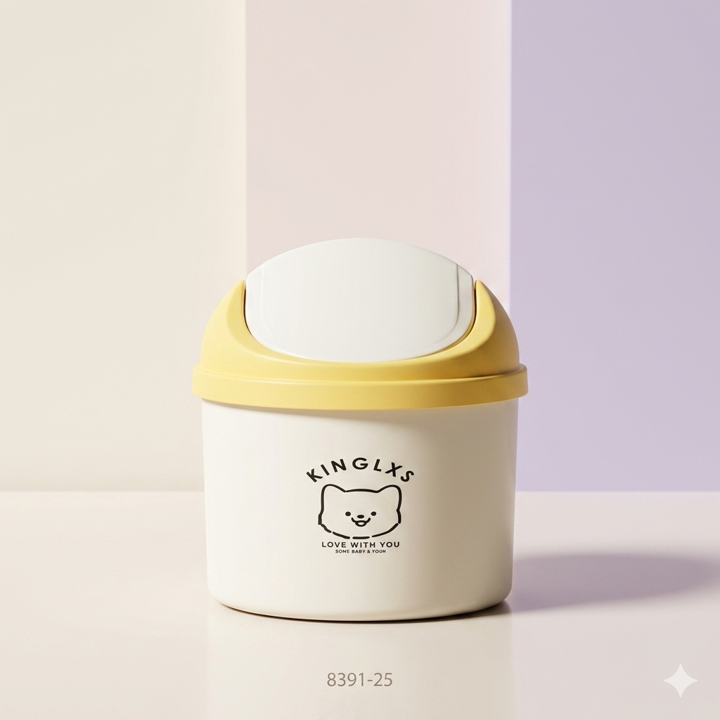 Kawaii Desk Dust Bin