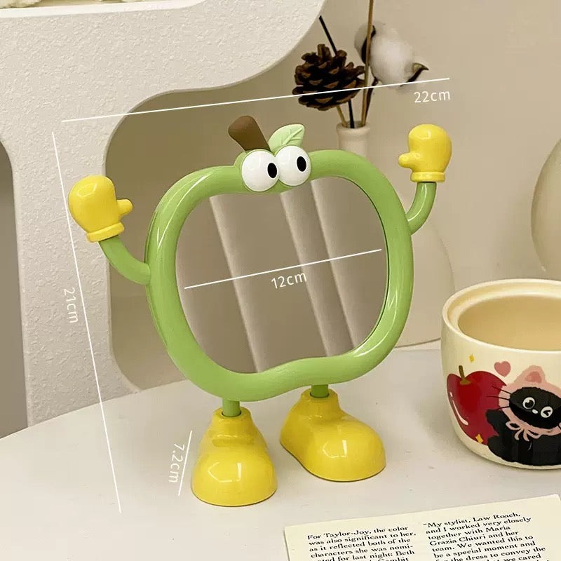 Apple table mirror