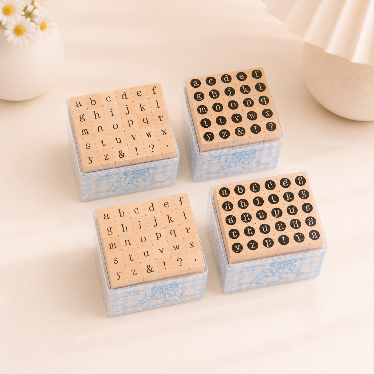 Cute Alphabet Stamp Set