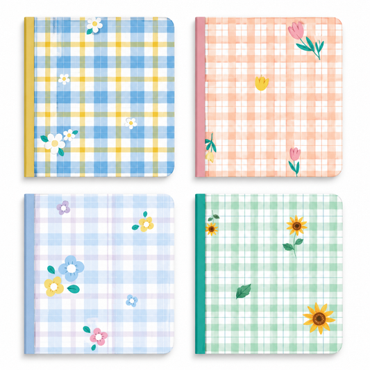 Gingham Notebook