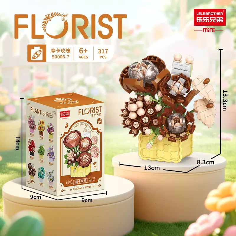 Floral Lego Set