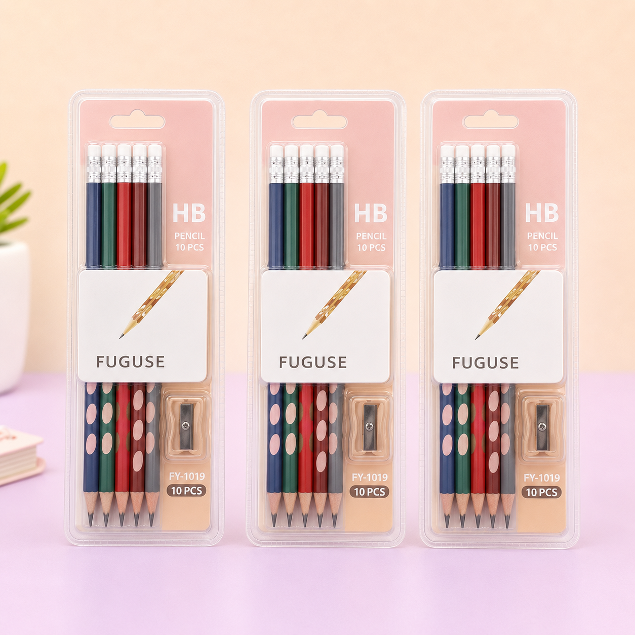 Retro Pencil Set