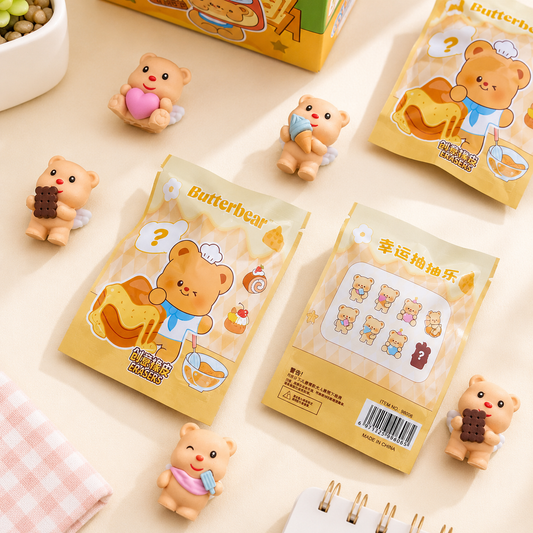 Butter Bear Blind Eraser pack