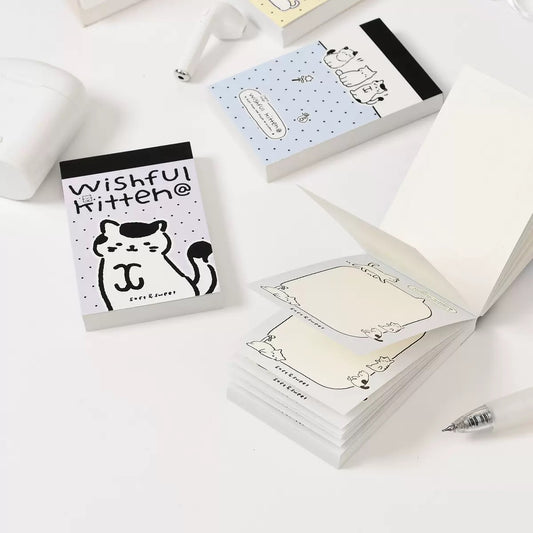 Wishful Kitten Mini Notpad