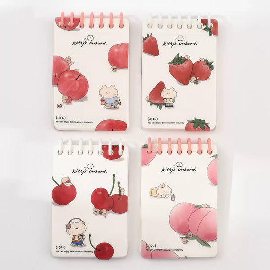 Kitty’s Orchard Spiral Notepad