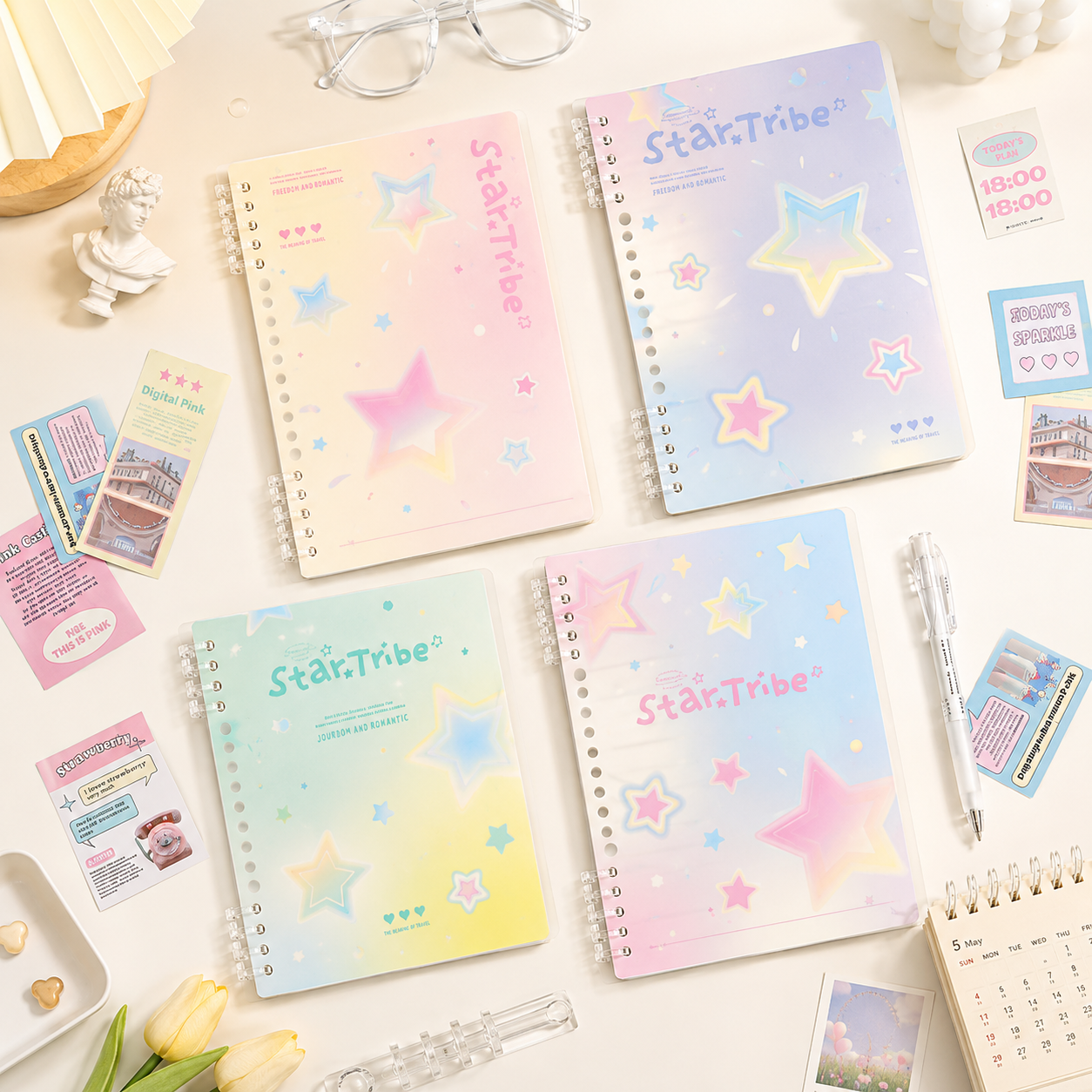 Star Tribe Binder Notebook