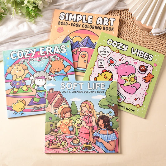 Cozy Home Coloring Book