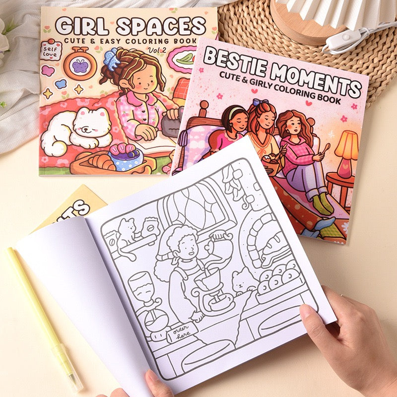 Cozy Home Colouring Book