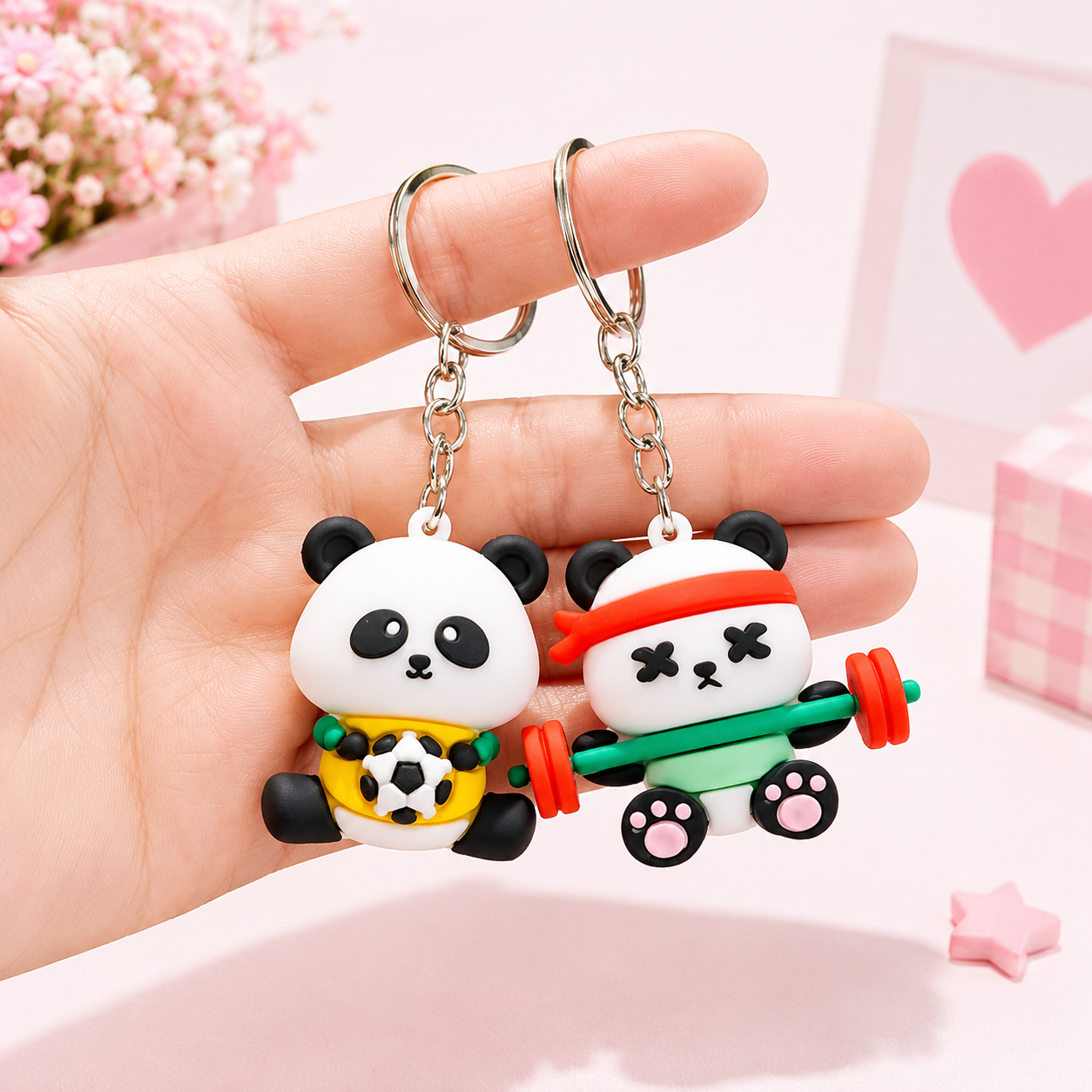 Panda Keychain