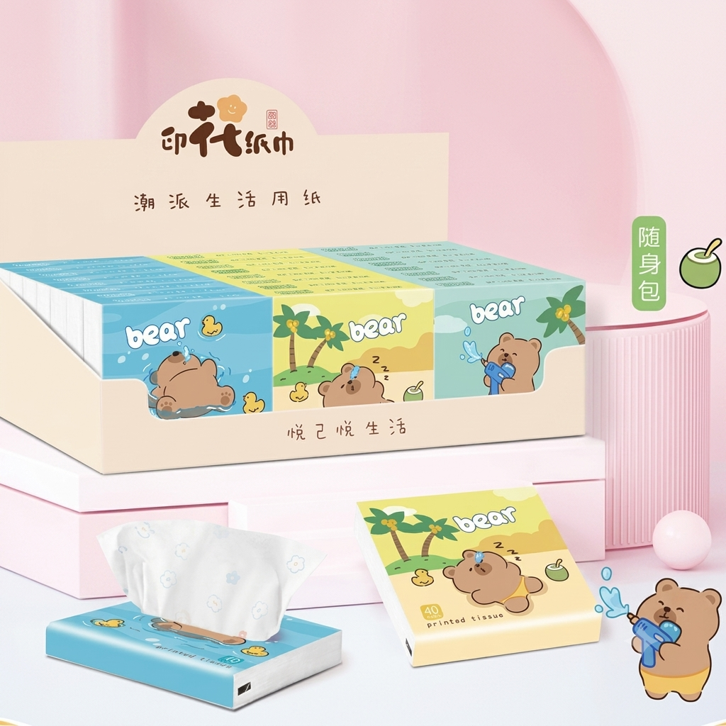 Sweet Bear Tissue Pack