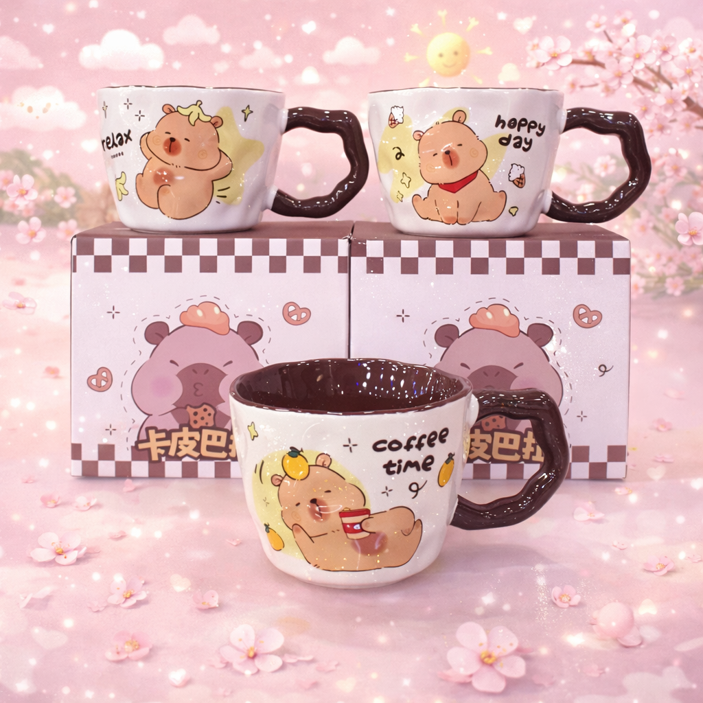 Happy Bear Ceramic Mug
